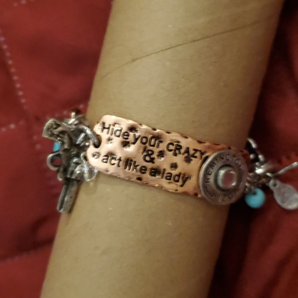 Bracelet that has a saying so many can relate too